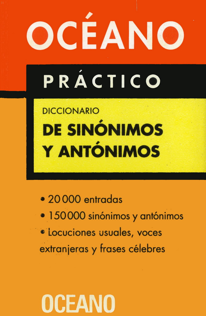 Punto Húmedo Empresa Diccionario Océano Práctico de Sinónimos y Antónimos - Editorial Océano